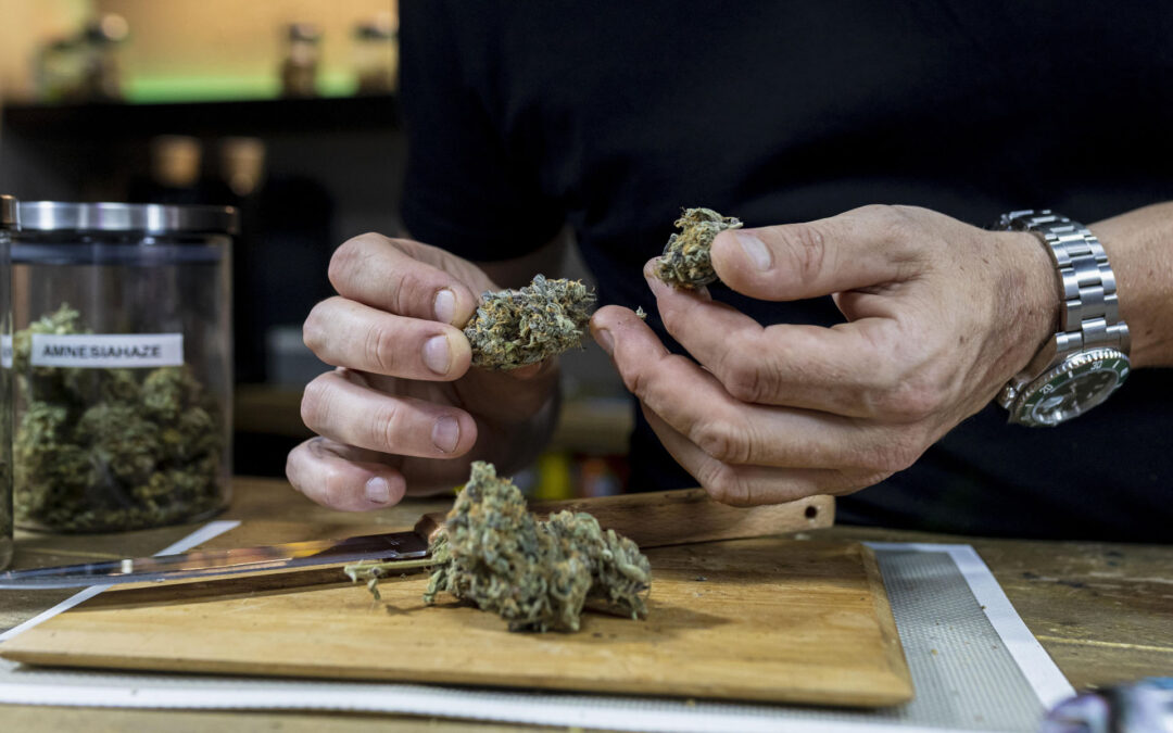 Is it safe for a tourist to buy weed online in Stuttgart?